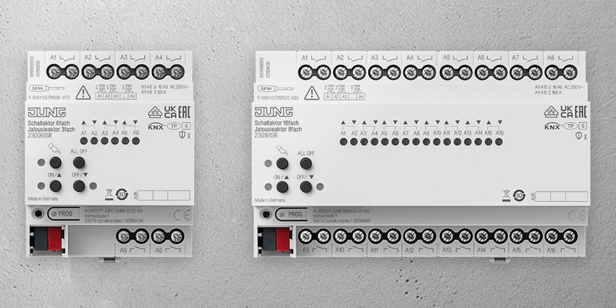 KNX Schalt- und Jalousieaktoren bei Elektro Gernert in Kitzingen