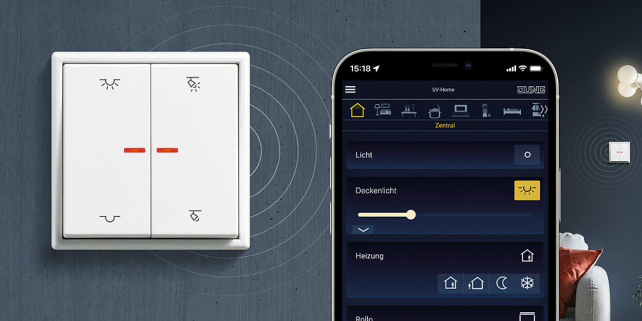 KNX RF Taster bei Elektro Gernert in Kitzingen